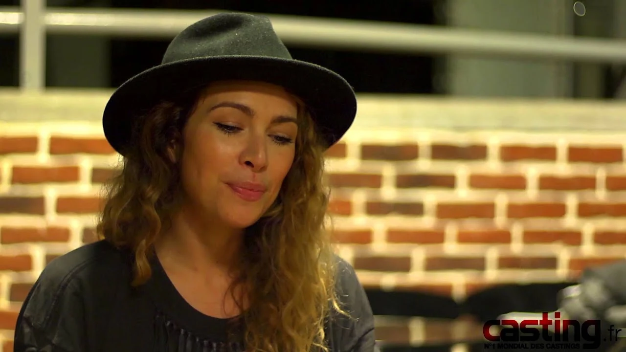 a woman wearing a hat